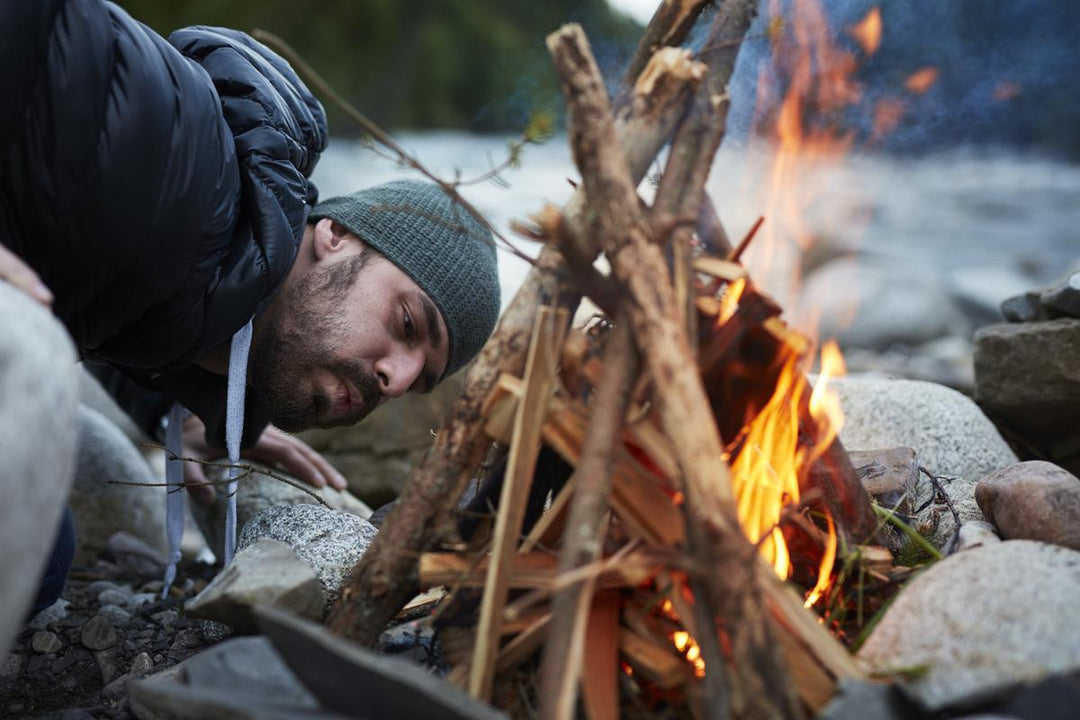 How to Start a Fire in the Rain and Wind (PNW Edition)