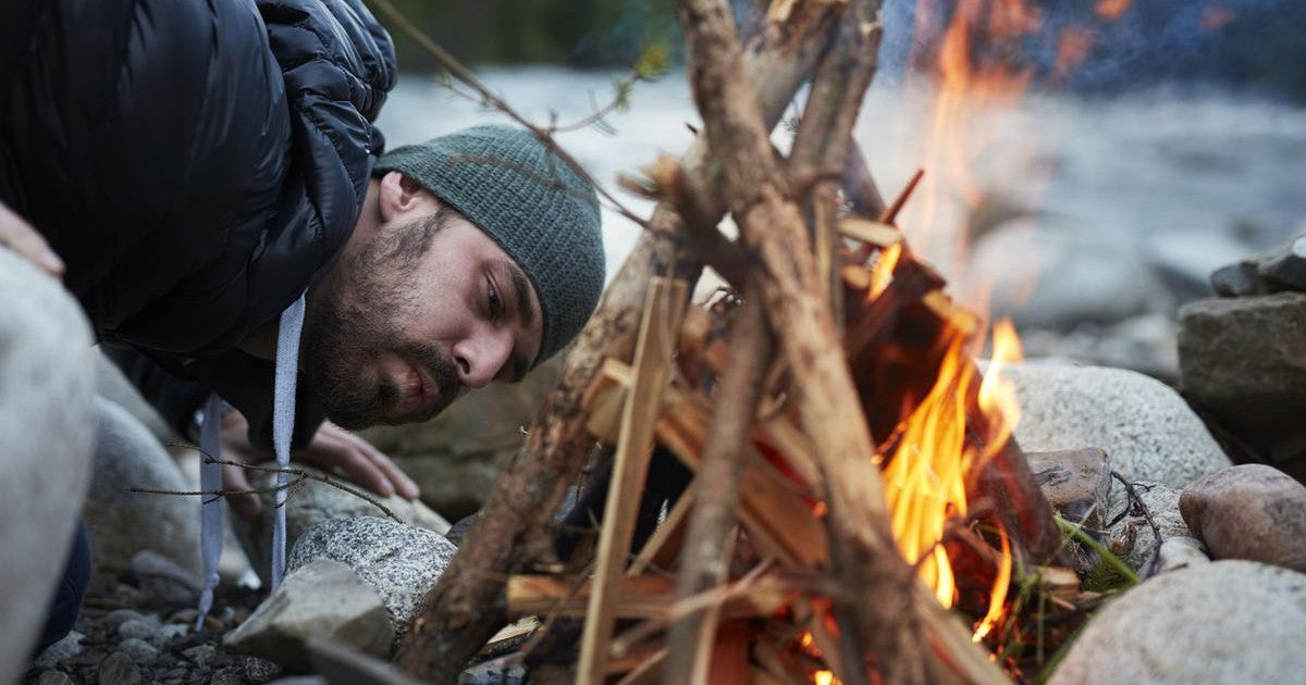 How to Start a Fire in the Rain and Wind (PNW Edition)