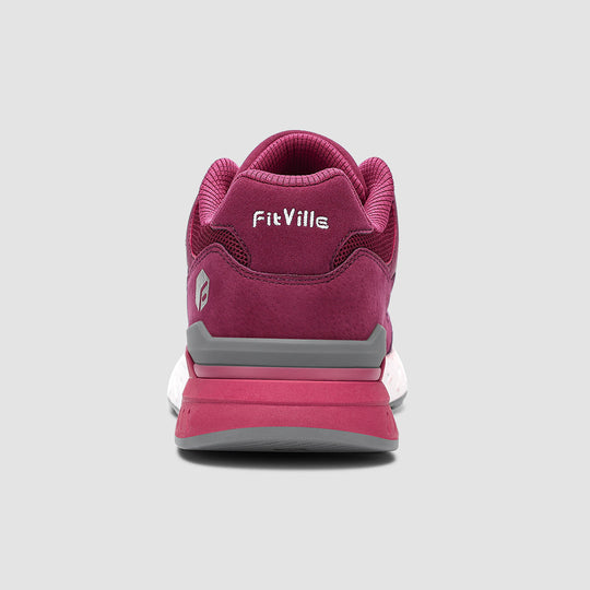 FitVille Women’s Rebound Core Walking Shoes V1 | Comfortable Supportive Sneakers | Everyday Walking & Casual Footwear