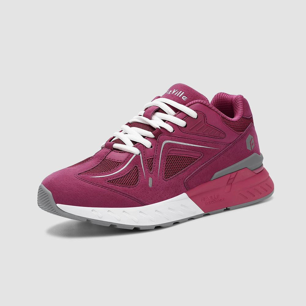 FitVille Women’s Rebound Core Walking Shoes V1 | Comfortable Supportive Sneakers | Everyday Walking & Casual Footwear