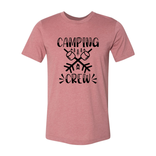 Camping Crew T-Shirt | Unisex Soft Cotton Tee | Outdoor Adventure Clothing