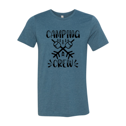 Camping Crew T-Shirt | Unisex Soft Cotton Tee | Outdoor Adventure Clothing