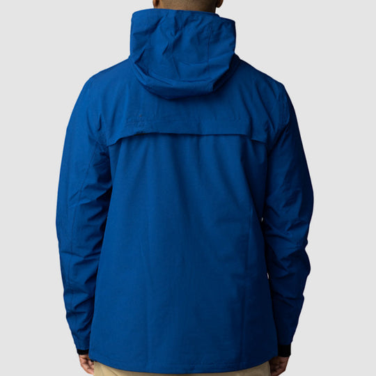 Adventure 2.0 Men’s Navy Blue Jacket | Eco-Friendly All-Weather Outerwear | Sustainable Outdoor Adventure Coat