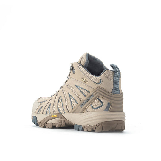 ROCKROOSTER Bedrock Sand 6-Inch Waterproof Hiking Boots | VIBRAM® Sole Durable Outdoor Footwear | Comfortable Trail & Adventure Boots