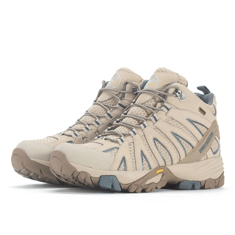 ROCKROOSTER Bedrock Sand 6-Inch Waterproof Hiking Boots | VIBRAM® Sole Durable Outdoor Footwear | Comfortable Trail & Adventure Boots