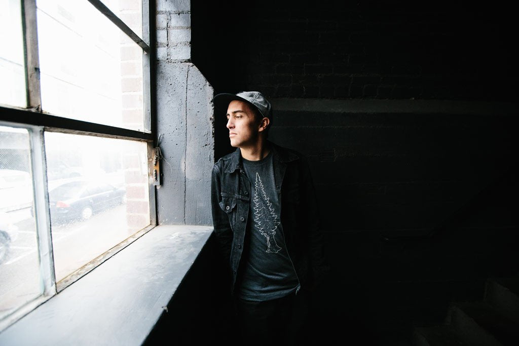 Mighty Pine T-Shirt | Forest Graphic Tee | Hand-Printed Unisex Hiking & Nature Shirt