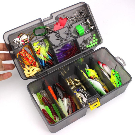 Ultimate Angler’s Paradise 168-Piece Fishing Kit | Multifunctional Tackle Set | Complete Gear for Freshwater & Saltwater Fishing