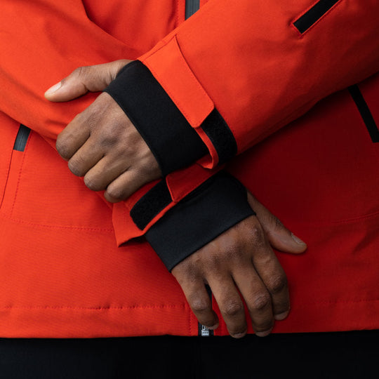 Adventure 2.0 Jacket | Men’s Red Eco-Friendly Outerwear | All-Weather Gear