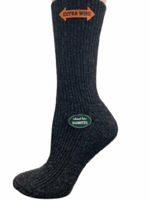 Sierra Regenerated Wool Outdoor Socks – Warm Hiking & Work Socks