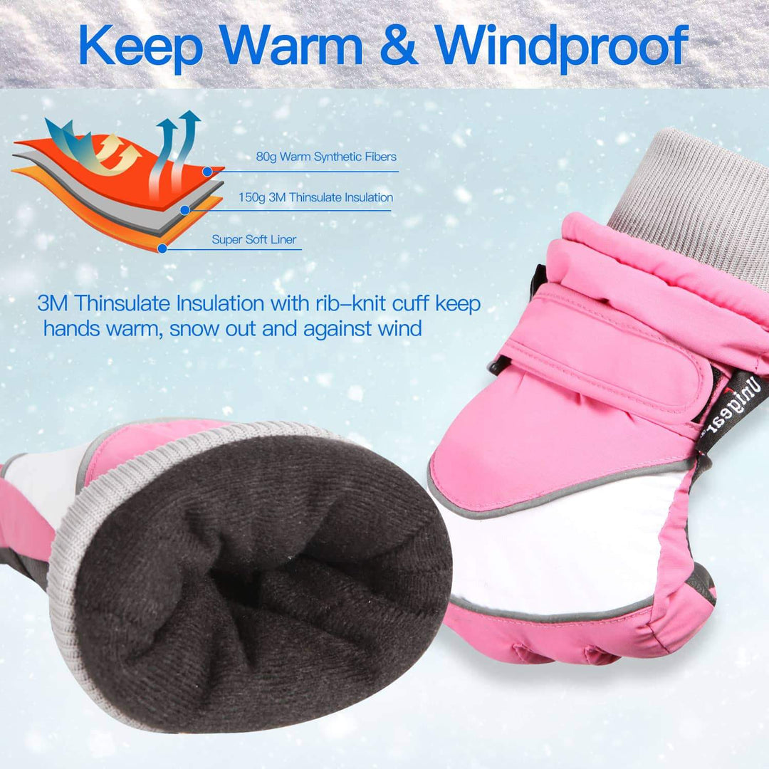 Kid Winter Ski Gloves S4 | Warm | Waterproof | Comfortable