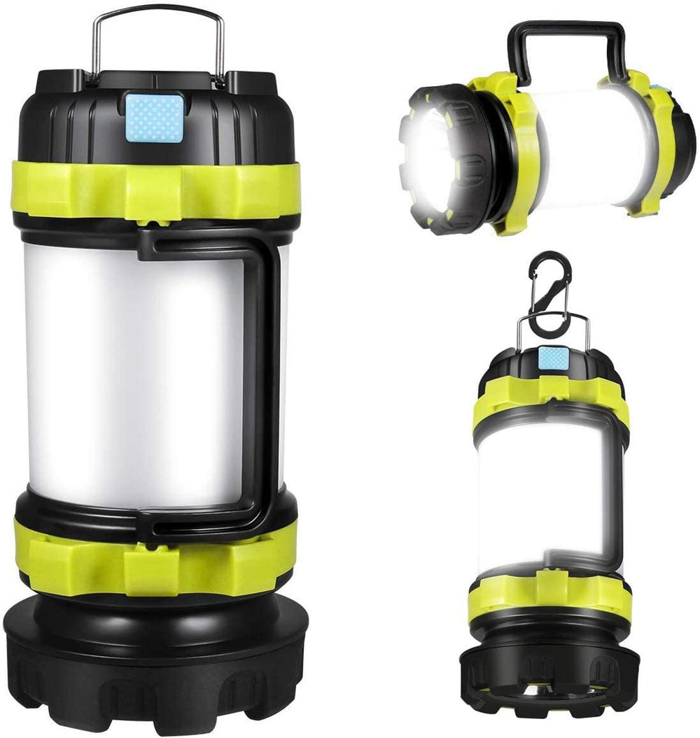 Rechargeable Camping Lantern & Searchlight – Portable LED with Power Bank