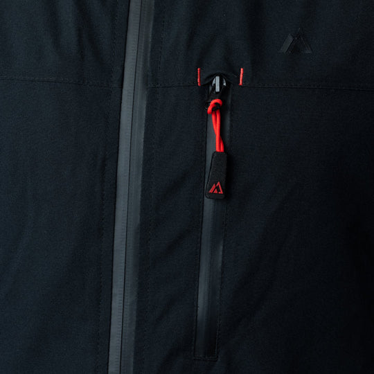 Adventure 2.0 Women’s Black Jacket | Eco-Friendly All-Weather Outerwear | Sustainable Outdoor Adventure Coat