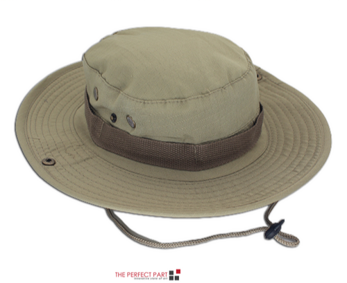 Wide Brim Sun Hat UV Protection Bucket Cap For Hiking Camping Fishing