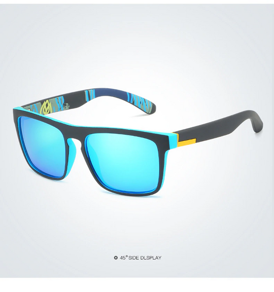 Square Polarized Sunglasses for Men & Women | UV Protection Sport Shades | Stylish Driving Eyewear