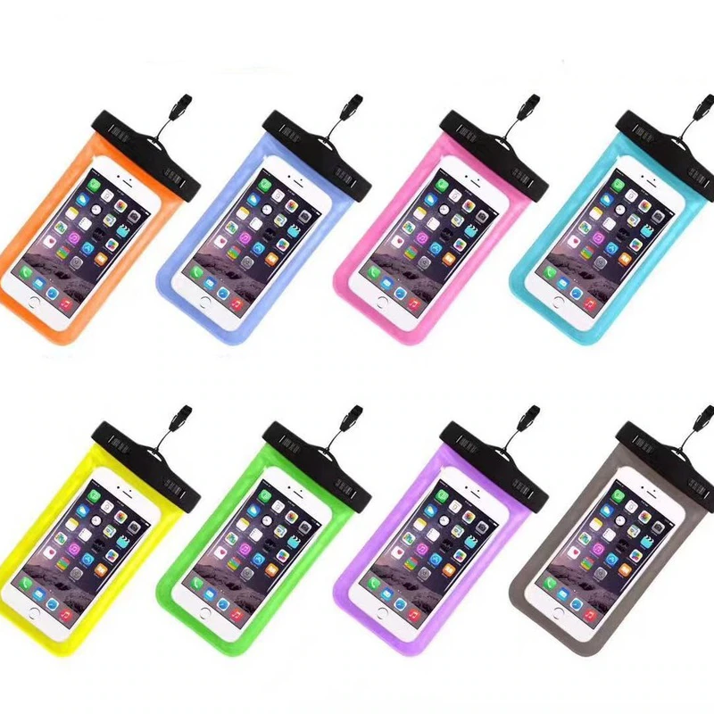3 Pack Waterproof Floating Phone Pouches | Universal Fit Dry Bags | Protective Cases for Swimming & Boating