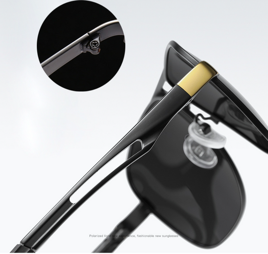 Men’s Polarized Pilot Sunglasses | UV400 Outdoor Driving Shades | Stylish Protective Eyewear