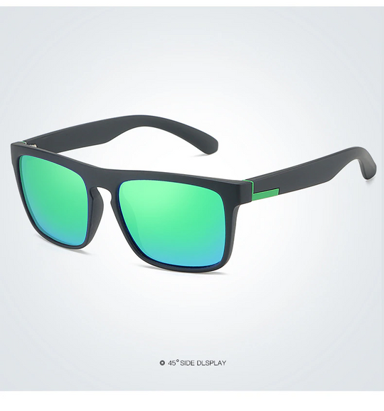 Square Polarized Sunglasses for Men & Women | UV Protection Sport Shades | Stylish Driving Eyewear