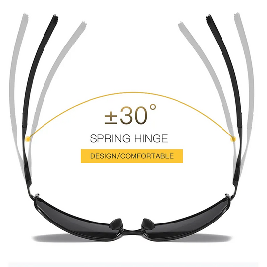 Men’s Polarized Pilot Sunglasses | UV400 Outdoor Driving Shades | Stylish Protective Eyewear