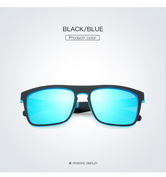 Square Polarized Sunglasses for Men & Women | UV Protection Sport Shades | Stylish Driving Eyewear