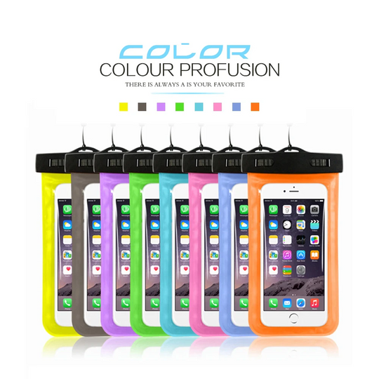 3 Pack Waterproof Floating Phone Pouches | Universal Fit Dry Bags | Protective Cases for Swimming & Boating