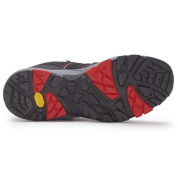 ROCKROOSTER Bedrock Black 6-Inch Waterproof Hiking Boots | VIBRAM® Sole Durable Outdoor Footwear | Comfortable Trail & Adventure Boots