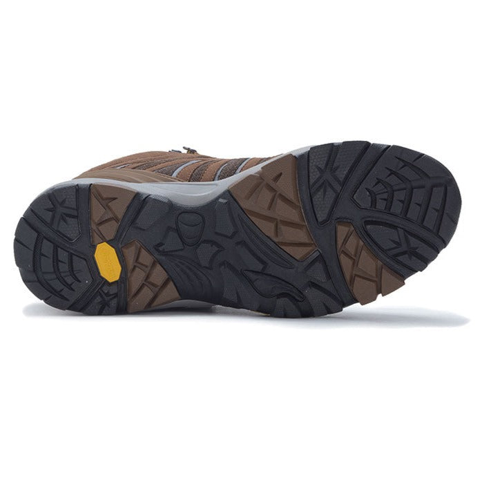 ROCKROOSTER Bedrock Brown 6-Inch Waterproof Hiking Boots | VIBRAM® Sole Durable Outdoor Footwear | Comfortable Trail & Adventure Boots