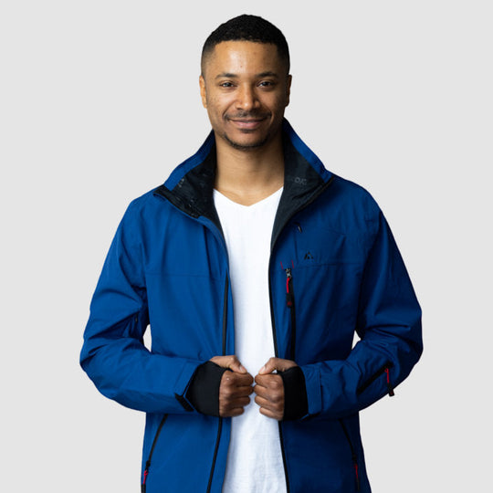 Adventure 2.0 – Men Navy Blue | Eco-Friendly Jacket for All-Weather