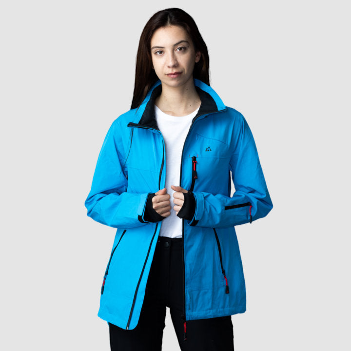 Adventure 2.0 Jacket | Women’s Light Blue Eco-Friendly Outerwear | All-Weather Gear