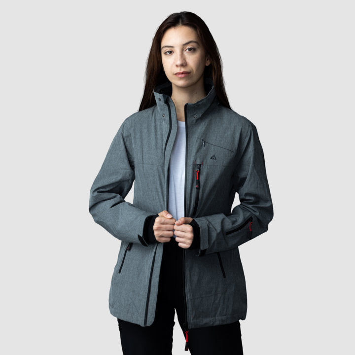 Adventure 2.0 Jacket | Women’s Gray Eco-Friendly Outerwear | All-Weather Gear