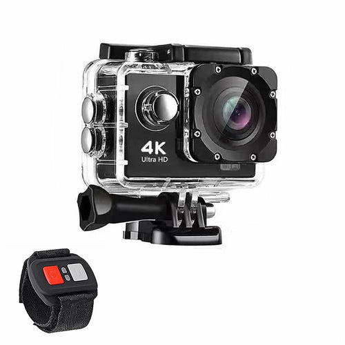 4K Action Pro Sports Camera – Ultra HD, Waterproof 30m, Shockproof & WiFi Enabled