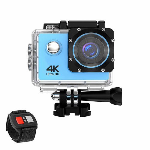 4K Action Pro Sports Camera – Ultra HD, Waterproof 30m, Shockproof & WiFi Enabled
