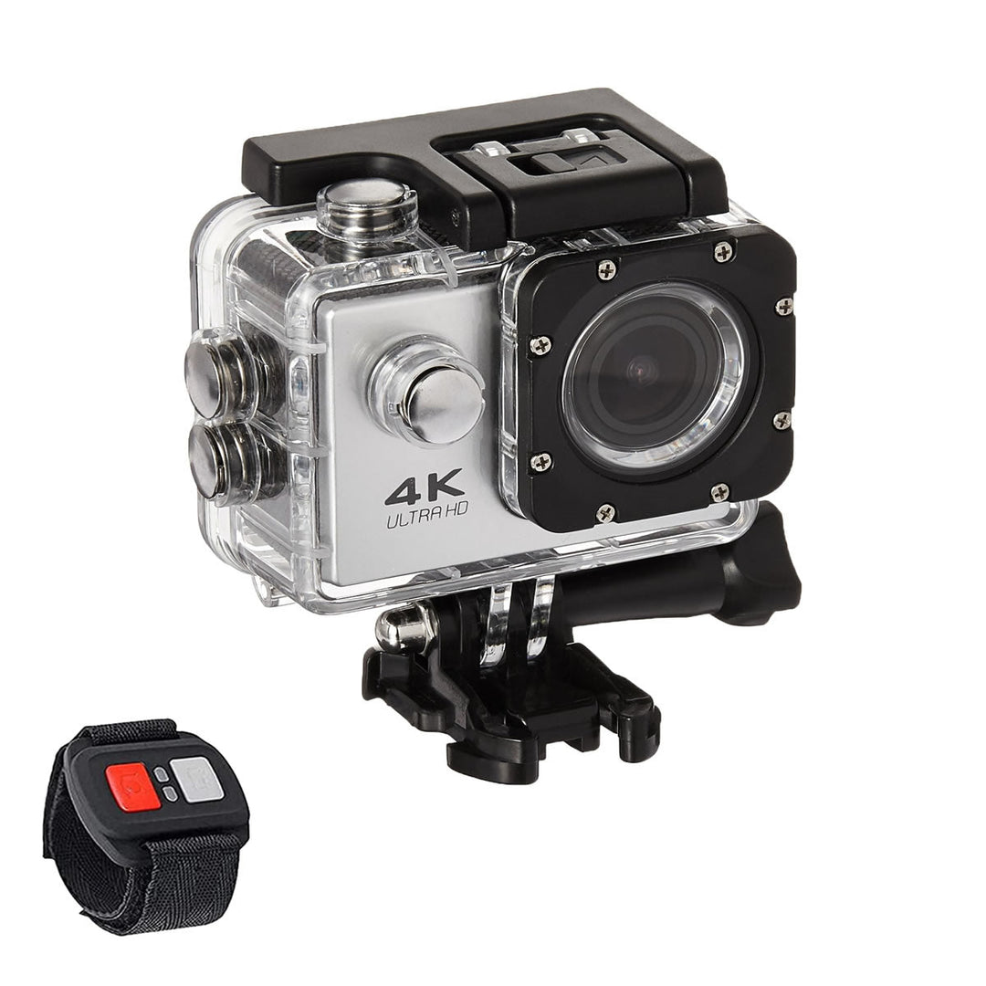 4K Action Pro Sports Camera – Ultra HD, Waterproof 30m, Shockproof & WiFi Enabled