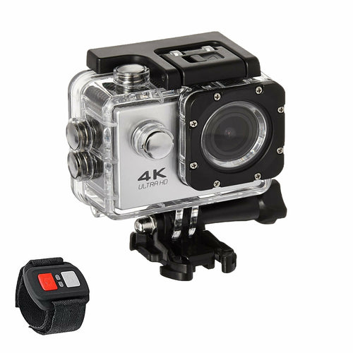 4K Action Pro Sports Camera – Ultra HD, Waterproof 30m, Shockproof & WiFi Enabled