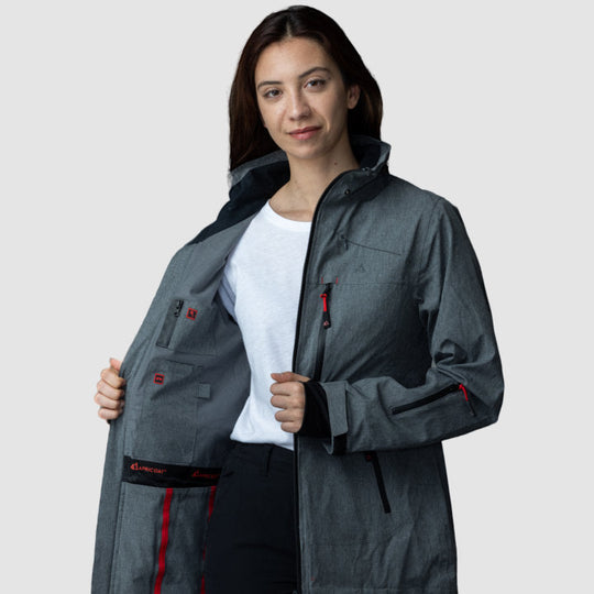 Adventure 2.0 Jacket | Women’s Gray Eco-Friendly Outerwear | All-Weather Gear