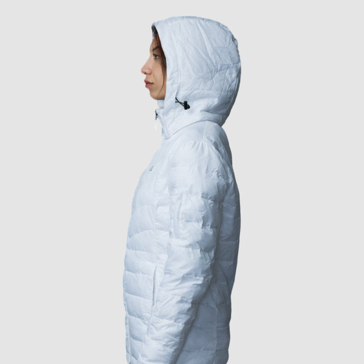 Women’s Eco-Down Jacket | Recycled Lightweight Water-Repellent Coat | Sustainable Outdoor Winter Outerwear