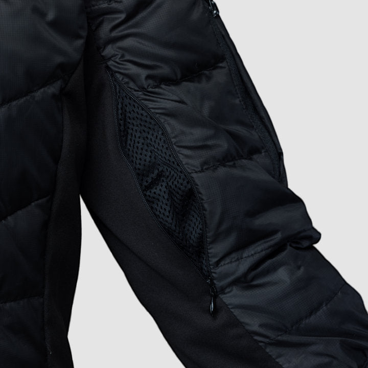 Down Jacket Men’s Eco Recycled | Lightweight Water-Repellent Coat | Sustainable Outdoor Winter Outerwear