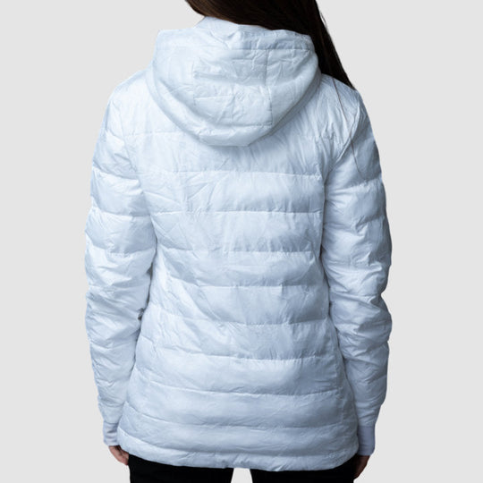 Women’s Eco-Down Jacket | Recycled Lightweight Water-Repellent Coat | Sustainable Outdoor Winter Outerwear