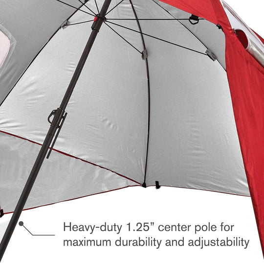 Super-Brella Umbrella | SPF 50+ Canopy | Sun and Rain Outdoor Protection