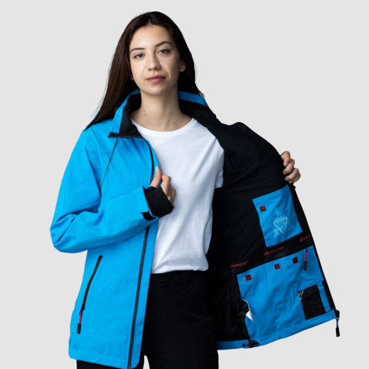 Adventure 2.0 Jacket | Women’s Light Blue Eco-Friendly Outerwear | All-Weather Gear