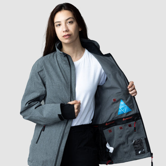 Adventure 2.0 Jacket | Women’s Gray Eco-Friendly Outerwear | All-Weather Gear