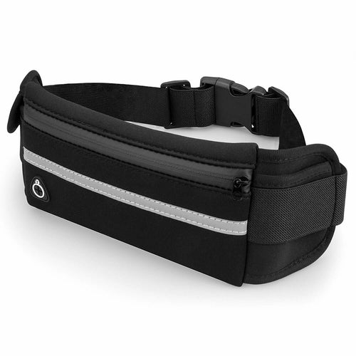 Running & Hiking Fanny Pack | Water-Resistant Waist Bag with Bottle Holder | Lightweight Outdoor Running & Walking Gear