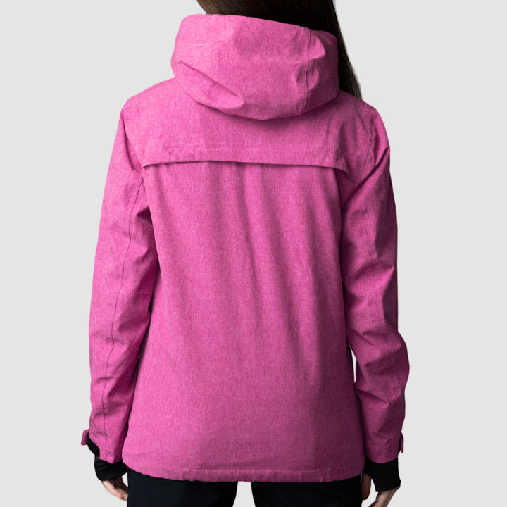 Adventure 2.0 Women’s Pink Jacket | Eco-Friendly All-Weather Outerwear | Sustainable Outdoor Adventure Coat
