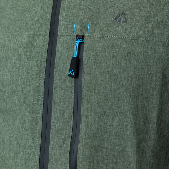 Adventure 2.0 Men’s Olive Green Jacket | Eco-Friendly All-Weather Outerwear | Sustainable Outdoor Adventure Coat