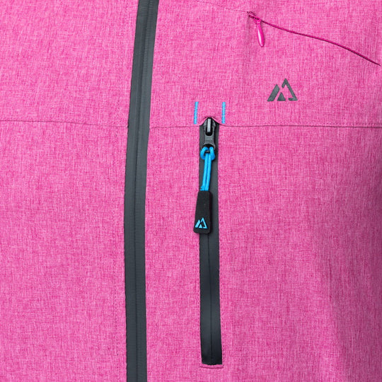 Adventure 2.0 Women’s Pink Jacket | Eco-Friendly All-Weather Outerwear | Sustainable Outdoor Adventure Coat
