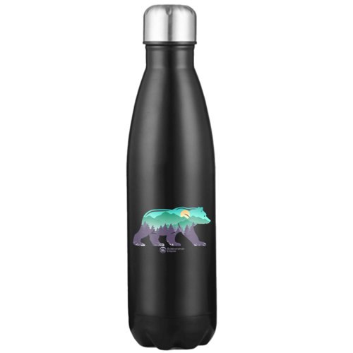 Bear Stainless Steel Water Bottle | Durable Reusable Drinkware | Outdoor Adventure & Everyday Hydration Bottle