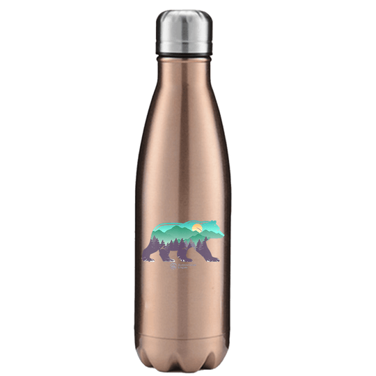 Bear Stainless Steel Water Bottle | Durable Reusable Drinkware | Outdoor Adventure & Everyday Hydration Bottle