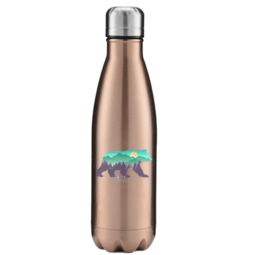 Bear Stainless Steel Water Bottle | Durable Reusable Drinkware | Outdoor Adventure & Everyday Hydration Bottle