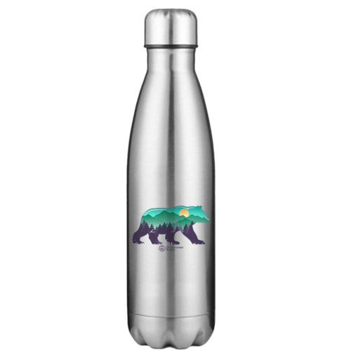 Bear Stainless Steel Water Bottle | Durable Reusable Drinkware | Outdoor Adventure & Everyday Hydration Bottle