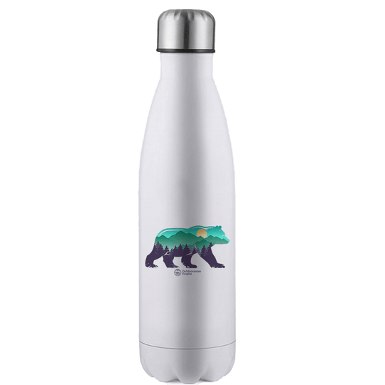 Bear Stainless Steel Water Bottle | Durable Reusable Drinkware | Outdoor Adventure & Everyday Hydration Bottle