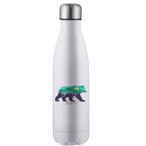 Bear Stainless Steel Water Bottle | Durable Reusable Drinkware | Outdoor Adventure & Everyday Hydration Bottle